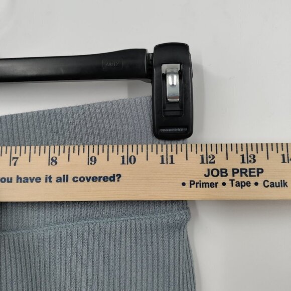 New Rag & Bone Knit Rib High Waist Biker Tights Short Small Women Gray - Picture 8 of 10